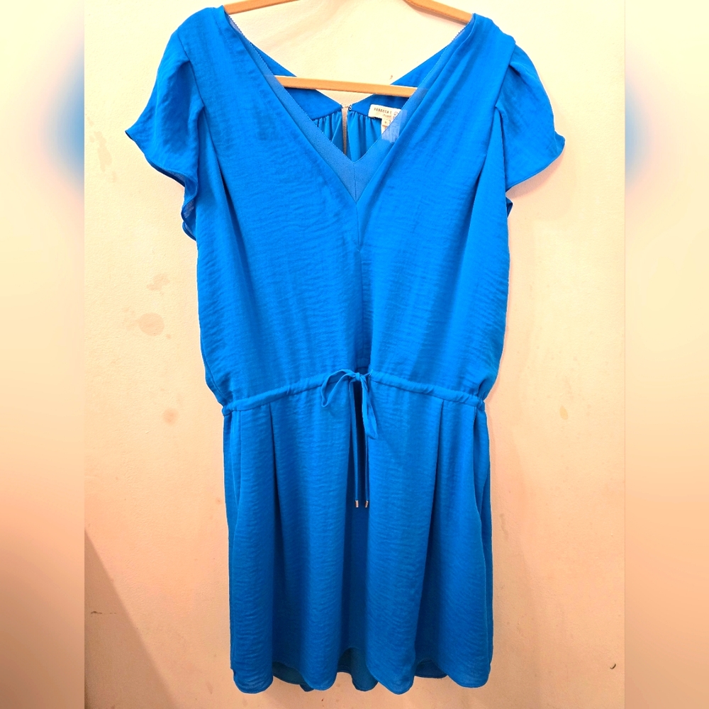 Rebecca Taylor dress Cobalt Blue Casual With Pockets!!!